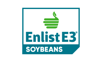 Enlist E3 soybeans logo